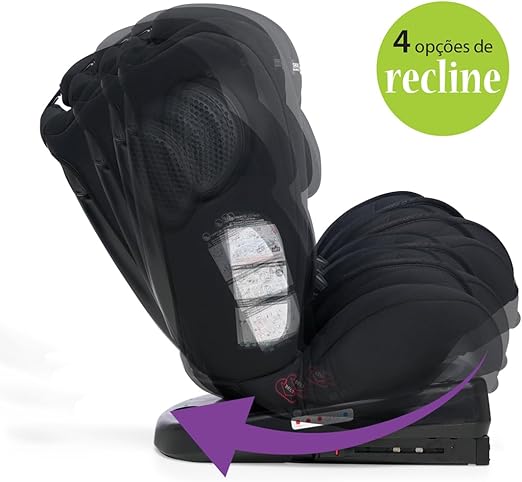 Cadeira de Carro Infantil 0 a 36Kg Eternity 360º Maxi Baby (Cinza)
